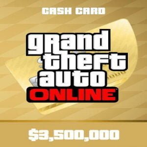 Grand Theft Auto Online The Whale Shark Cash Card PC 3 500 000 Rockstar Key