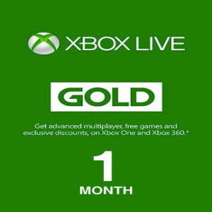 Xbox Live GOLD Subscription Card 1 Month Xbox Live