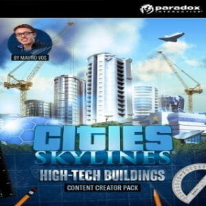 Cities: Skylines - Content Creator Pack: High-Tech Buildings (for PC) Steam