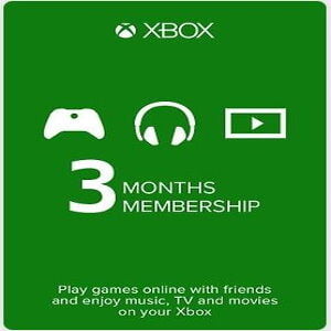 Xbox Live Gold 3 Month Membership