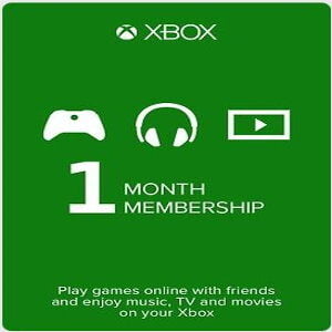 Xbox Live Gold 1 Month Membership