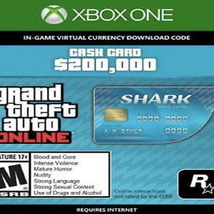 Grand Theft Auto Online: Tiger Shark Cash Card Xbox ONE
