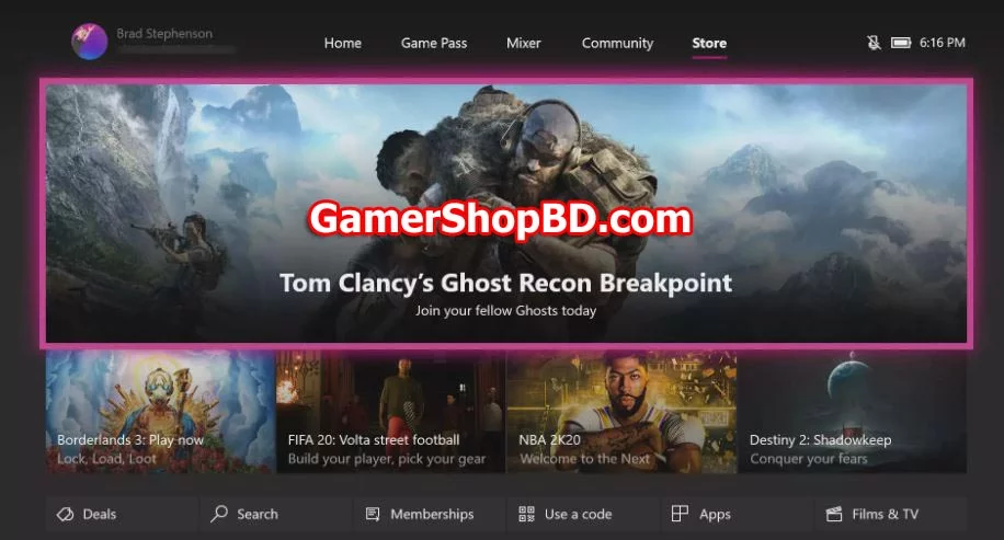 Buy Xbox Digital Gift Card in Bangladesh GamerShopBD