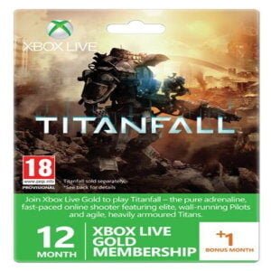 12 + 1 MONTH XBOX LIVE GOLD MEMBERSHIP - TITANFALL BRANDED (XBOX ONE/360)