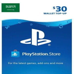 PLAYSTATION NETWORK (PSN) CARD - 30 USD (KSA)