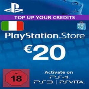 PLAYSTATION NETWORK (PSN) CARD - 20 EUR (ITALY)