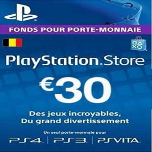 PLAYSTATION NETWORK (PSN) CARD - 30 EUR (BELGIUM)