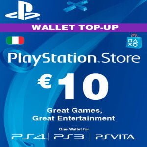 PLAYSTATION NETWORK (PSN) CARD - 10 EUR (ITALY)