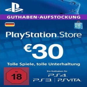 PLAYSTATION NETWORK (PSN) CARD - 30 EUR (GERMANY)
