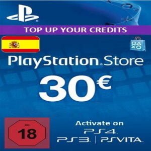 PLAYSTATION NETWORK (PSN) CARD - 30 EUR (SPAIN)