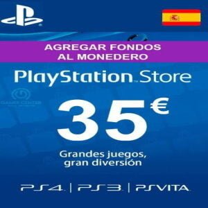 PLAYSTATION NETWORK (PSN) CARD - 35 EUR (SPAIN)