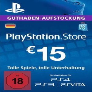 PLAYSTATION NETWORK (PSN) CARD - 15 EUR (GERMANY)