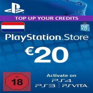 PLAYSTATION NETWORK (PSN) CARD - 20 EUR (NETHERLANDS)