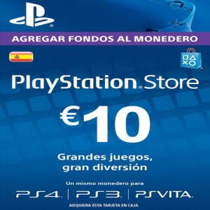PLAYSTATION NETWORK (PSN) CARD - 10 EUR (SPAIN)