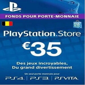 PLAYSTATION NETWORK (PSN) CARD - 35 EUR (BELGIUM)