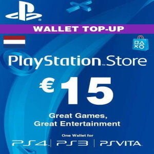 PLAYSTATION NETWORK (PSN) CARD - 15 EUR (NETHERLANDS)