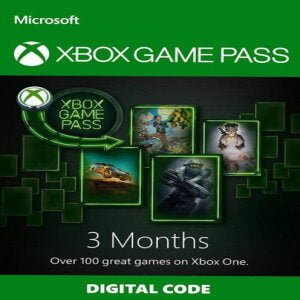 3 MONTH XBOX GAME PASS TRIAL XBOX ONE