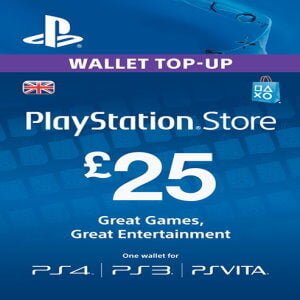 psn card £25