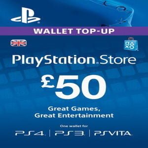 psn card £50