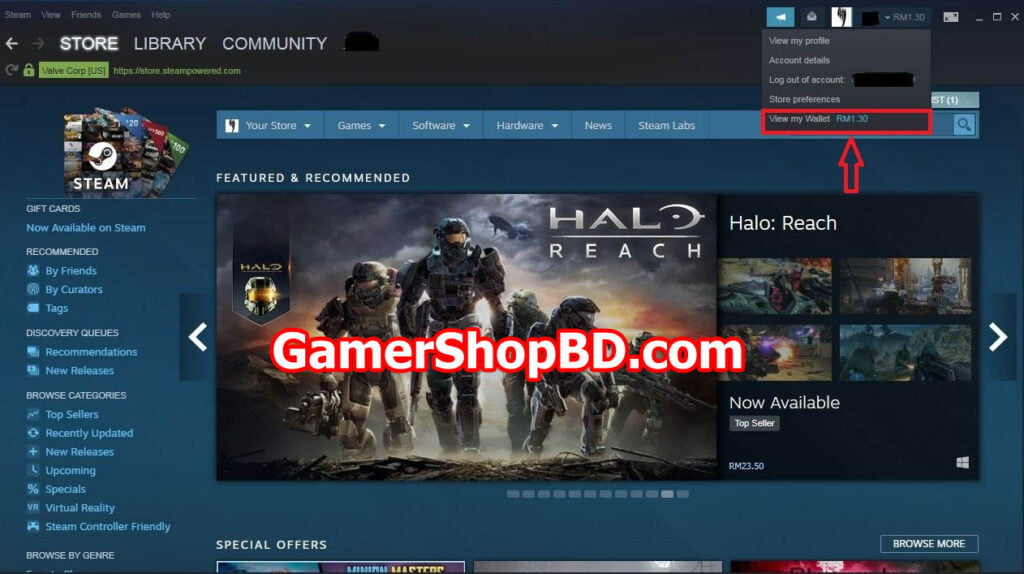 Buy Steam Gift Card in Bangladesh