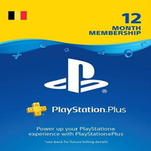 PLAYSTATION PLUS (PS+) - 12 MONTH SUBSCRIPTION (BELGIUM)