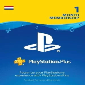 PLAYSTATION PLUS - 1 MONTH SUBSCRIPTION (NETHERLANDS)