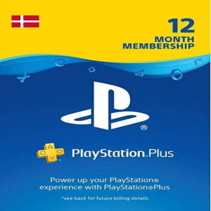 PLAYSTATION PLUS - 12 MONTH SUBSCRIPTION (DENMARK)