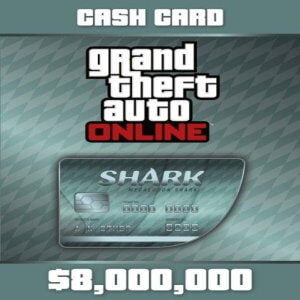 GRAND THEFT AUTO ONLINE (GTA V 5): MEGALODON SHARK CASH CARD PC - STEAM