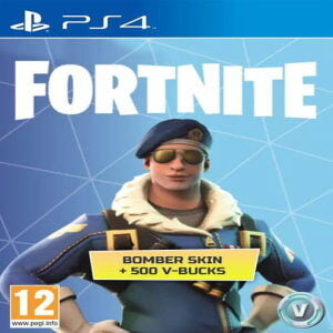 FORTNITE BOMBER SKIN + 500 V-BUCKS PS4 - PSN KEY