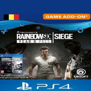 TOM CLANCY'S RAINBOW SIX SIEGE - YEAR 5 PASS PS4 (BELGIUM) - PSN KEY