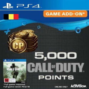 CALL OF DUTY MODERN WARFARE 5000 REMASTERED PS4 (BELGIUM) - PSN KEY
