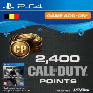 CALL OF DUTY MODERN WARFARE 2400 POINTS PS4 (BELGIUM) - PSN KEY