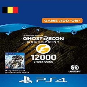 GHOST RECON BREAKPOINT - 12000 GHOST COINS PS4 (BELGIUM) - PSN KEY