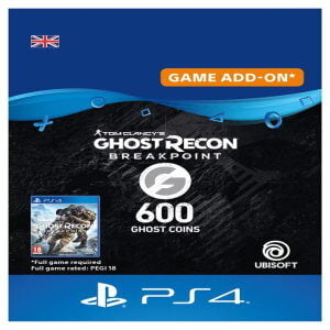 GHOST RECON BREAKPOINT - 600 GHOST COINS PS4 (NETHERLANDS) - PSN KEY