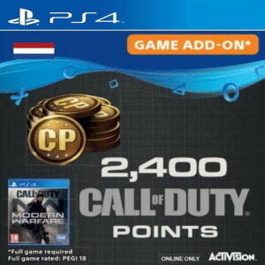 CALL OF DUTY MODERN WARFARE 2400 POINTS PS4 (NETHERLANDS) - PSN KEY