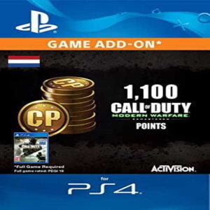CALL OF DUTY MODERN WARFARE - 1100 POINTS PS4 (NETHERLANDS) - PSN KEY