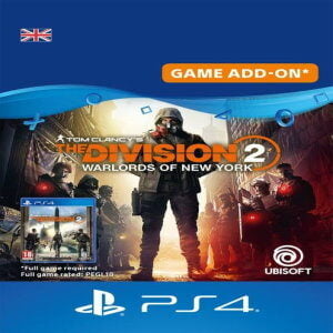 TOM CLANCY'S THE DIVISION 2 - WARLORDS OF NEW YORK - EXPANSION PS4 UK - PSN KEY