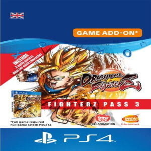 DRAGON BALL FIGHTERZ - FIGHTER PASS 3 PS4 UK - PSN KEY