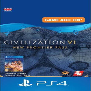 SID MEIER'S CIVILIZATION VI - NEW FRONTIER PASS PS4 UK - PSN KEY