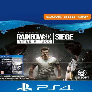 TOM CLANCYS RAINBOW SIX SIEGE - YEAR 5 PASS PS4 (GERMANY) - PSN KEY