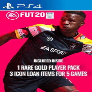 FIFA 20 - 1 RARE PLAYERS PACK + 3 LOAN ICON PACK PS4 (EU) - PSN KEY