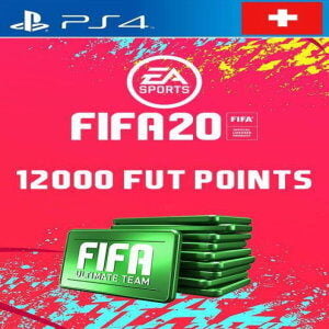 12000 FIFA 20 ULTIMATE TEAM POINTS PS4 (SWITZERLAND) - PSN KEY