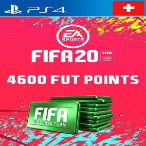 4600 FIFA 20 ULTIMATE TEAM POINTS PS4 (SWITZERLAND) - PSN KEY
