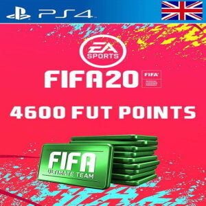 4600 FIFA 20 ULTIMATE TEAM POINTS PS4 PSN CODE - UK ACCOUNT - PSN KEY
