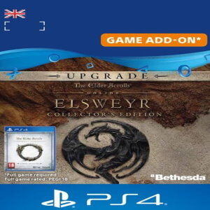 THE ELDER SCROLLS ONLINE: ELSWEYR COLLECTORS EDITION UPGRADE PS4 - PSN KEY