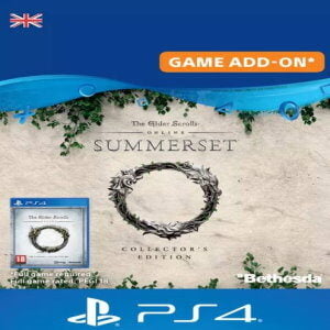 THE ELDER SCROLLS ONLINE: SUMMERSET COLLECTOR'S UPGRADE PS4 (UK) - PSN KEY