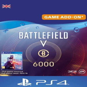 BATTLEFIELD V 5 - BATTLEFIELD CURRENCY 6000 PS4 (UK) - PSN KEY