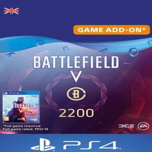 BATTLEFIELD V 5 - BATTLEFIELD CURRENCY 2200 PS4 (UK) - PSN KEY