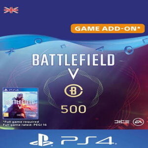 BATTLEFIELD V 5 - BATTLEFIELD CURRENCY 500 PS4 (UK) - PSN KEY