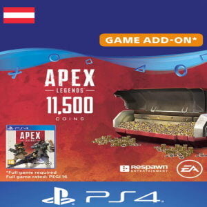 APEX LEGENDS 11500 COINS PS4 (AUSTRIA) - PSN KEY